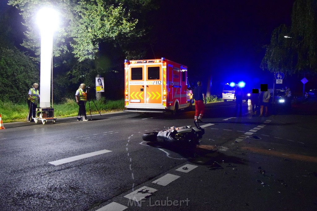 VU Krad Klein Traktor Koeln Hahnwald Bonner Landstr Unter den Birken P114.JPG - Miklos Laubert